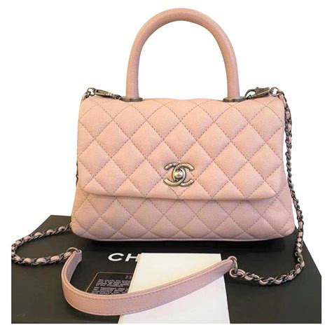 bolsa da chanel rosa